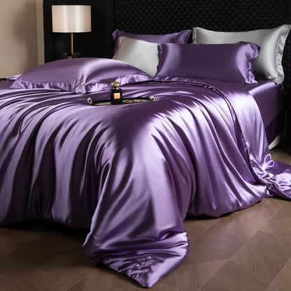 Luxury-Style Silk Quilt Set