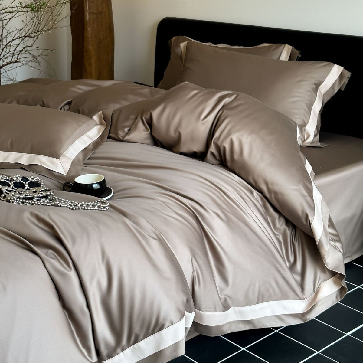 Luxury Tencel Cotton Bed Sheet Set