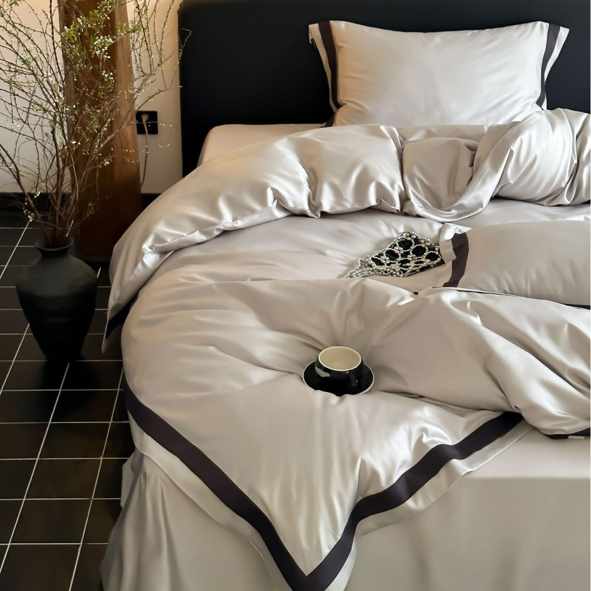 Luxury Tencel Cotton Bed Sheet Set