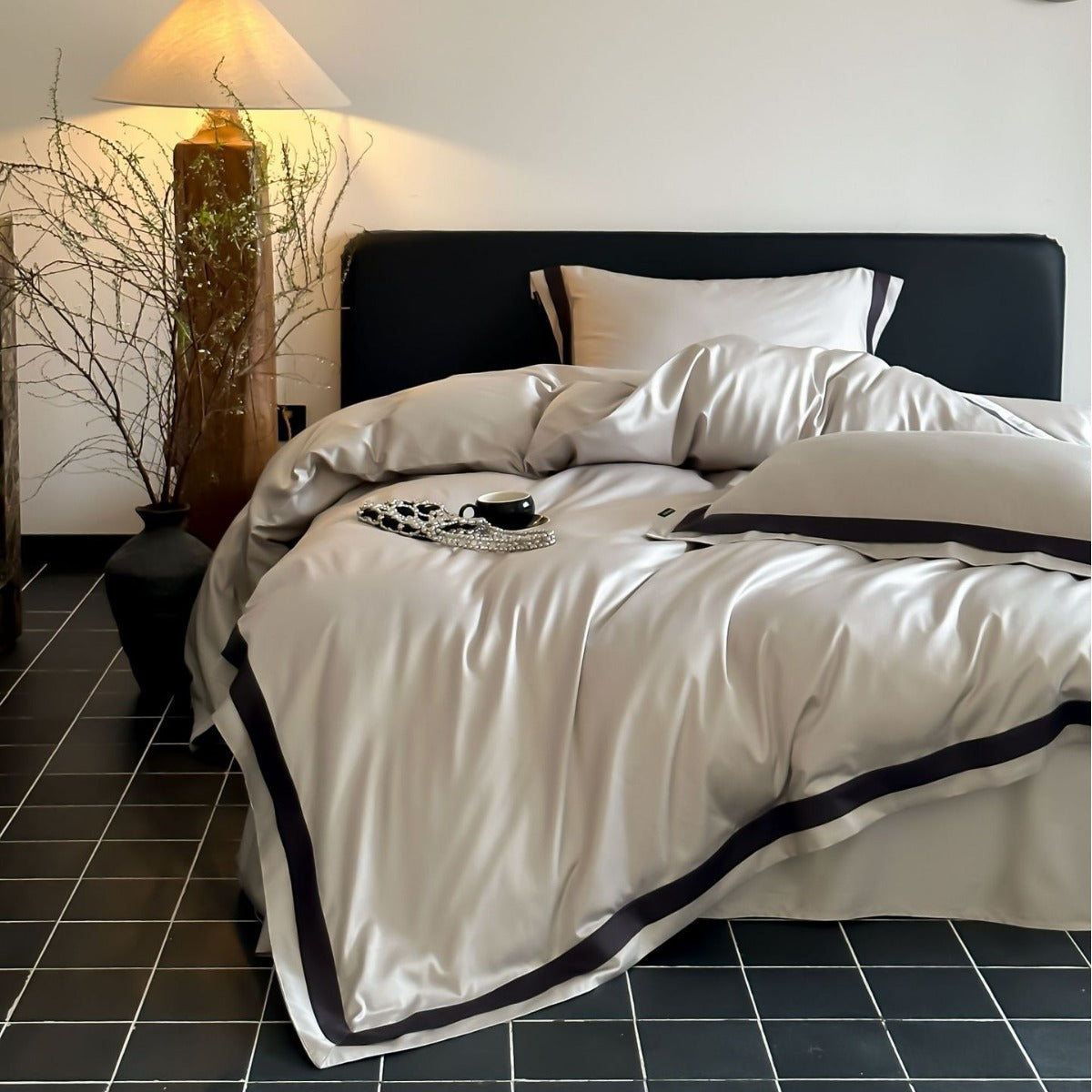 Luxury Tencel Cotton Bed Sheet Set