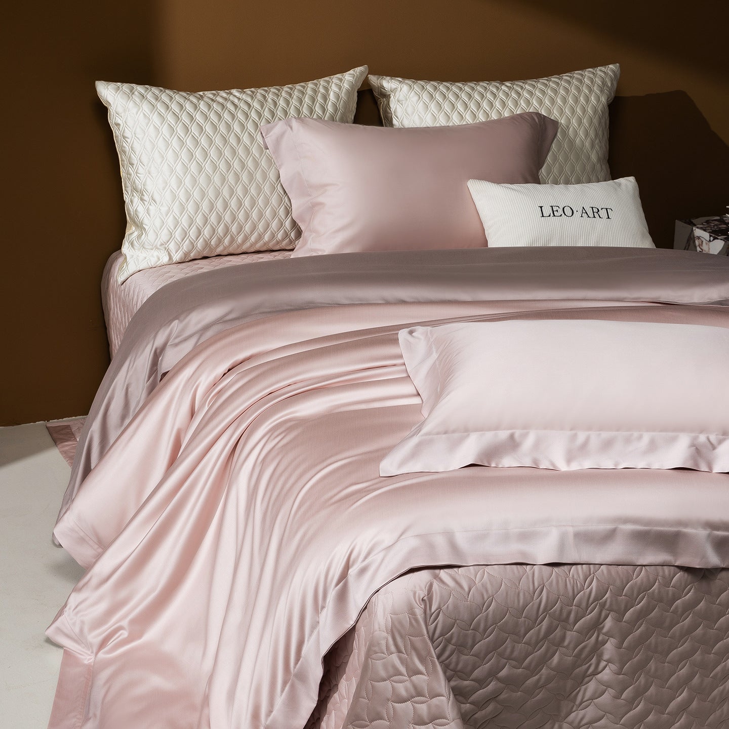 Luxury Tencel Cotton Brushed Bed Cover Set