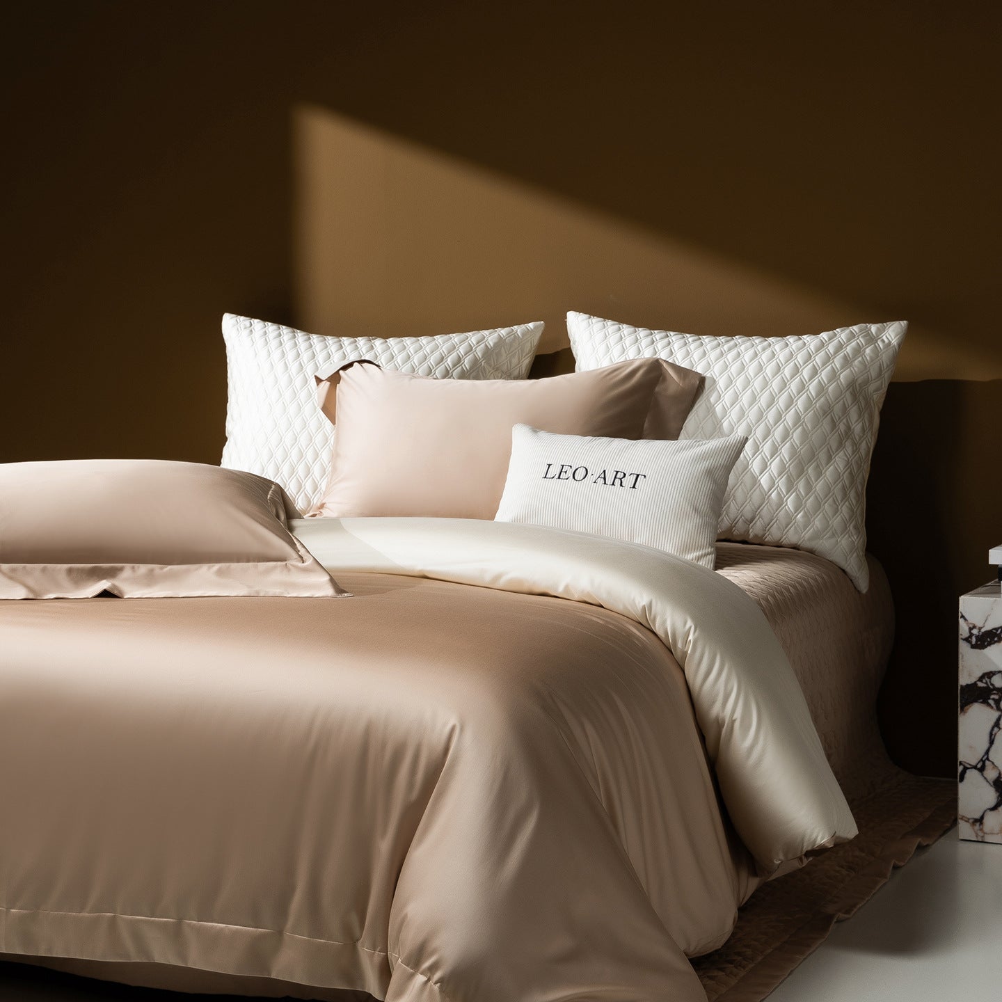 Luxury Tencel Cotton Brushed Bed Cover Set