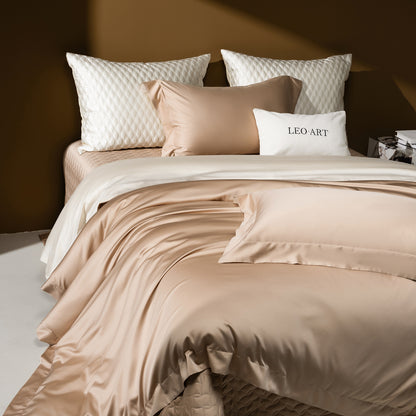 Luxury Tencel Cotton Brushed Bed Cover Set