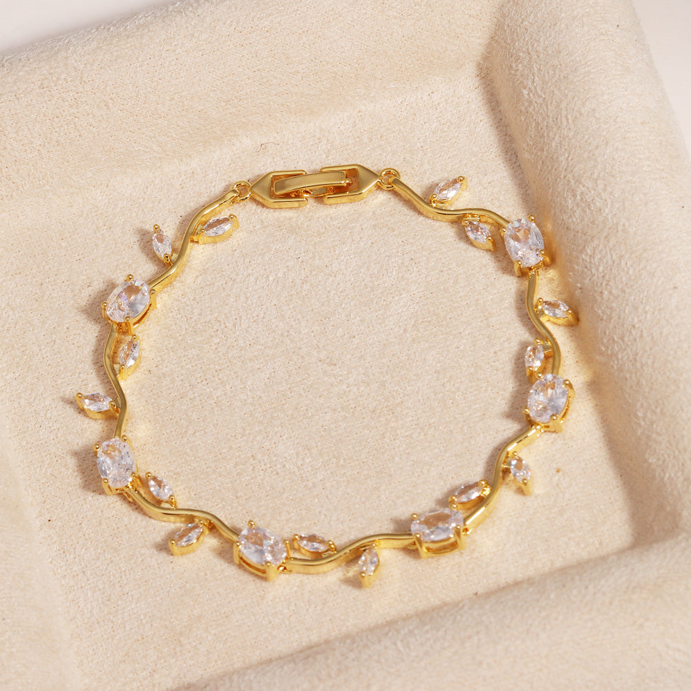 Luxury Zircon Micro-pave Bracelet