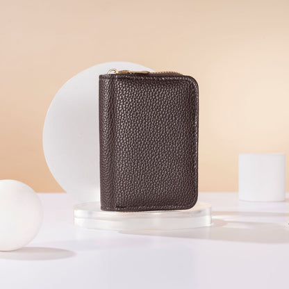 Lychee Pattern Accordion Card Holder