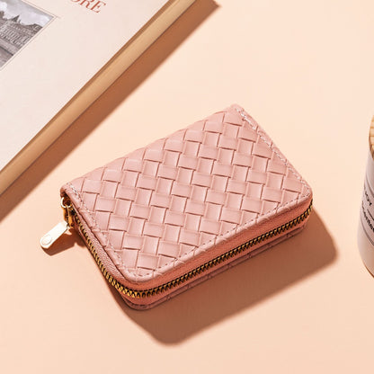 Lychee Pattern Accordion Card Holder