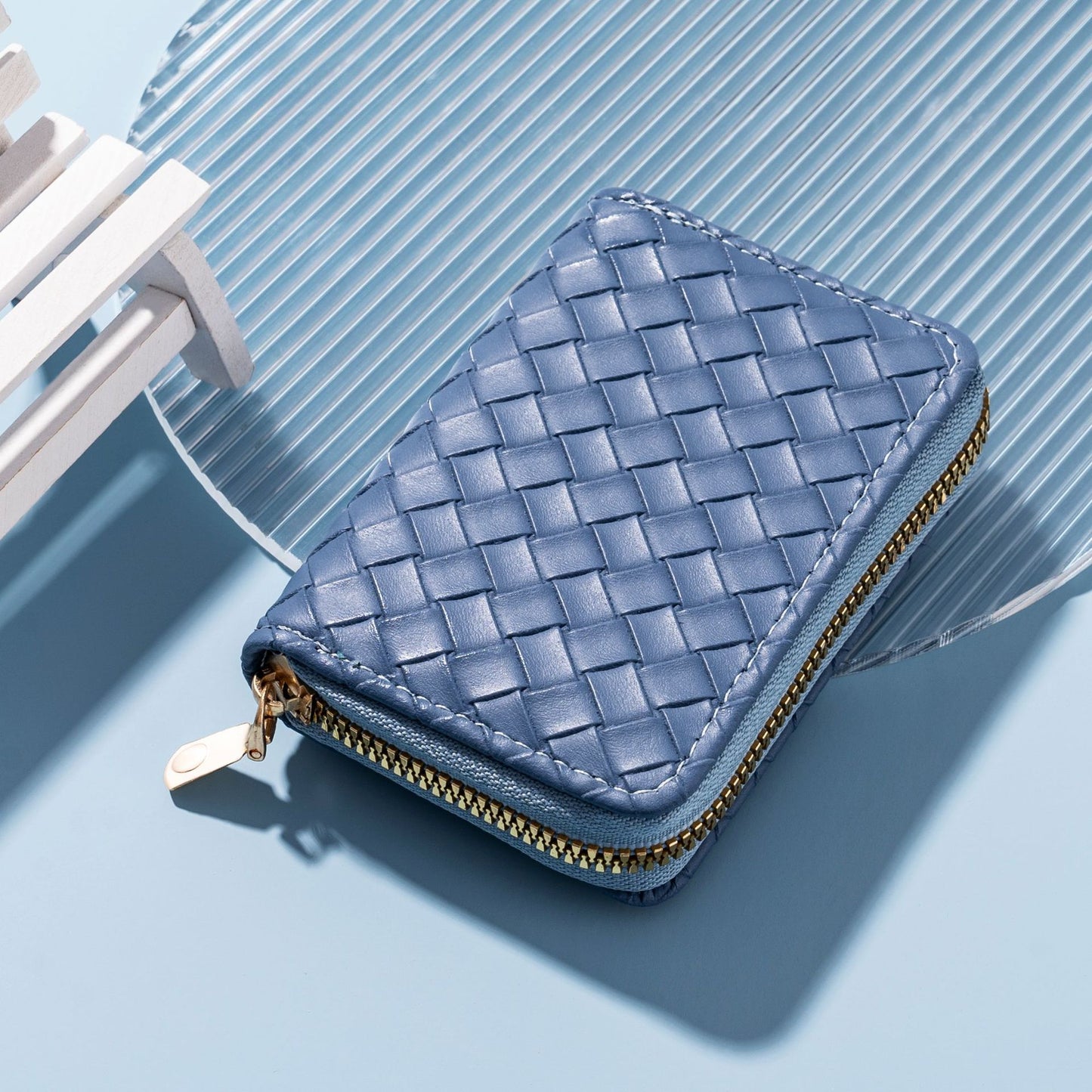Lychee Pattern Accordion Card Holder