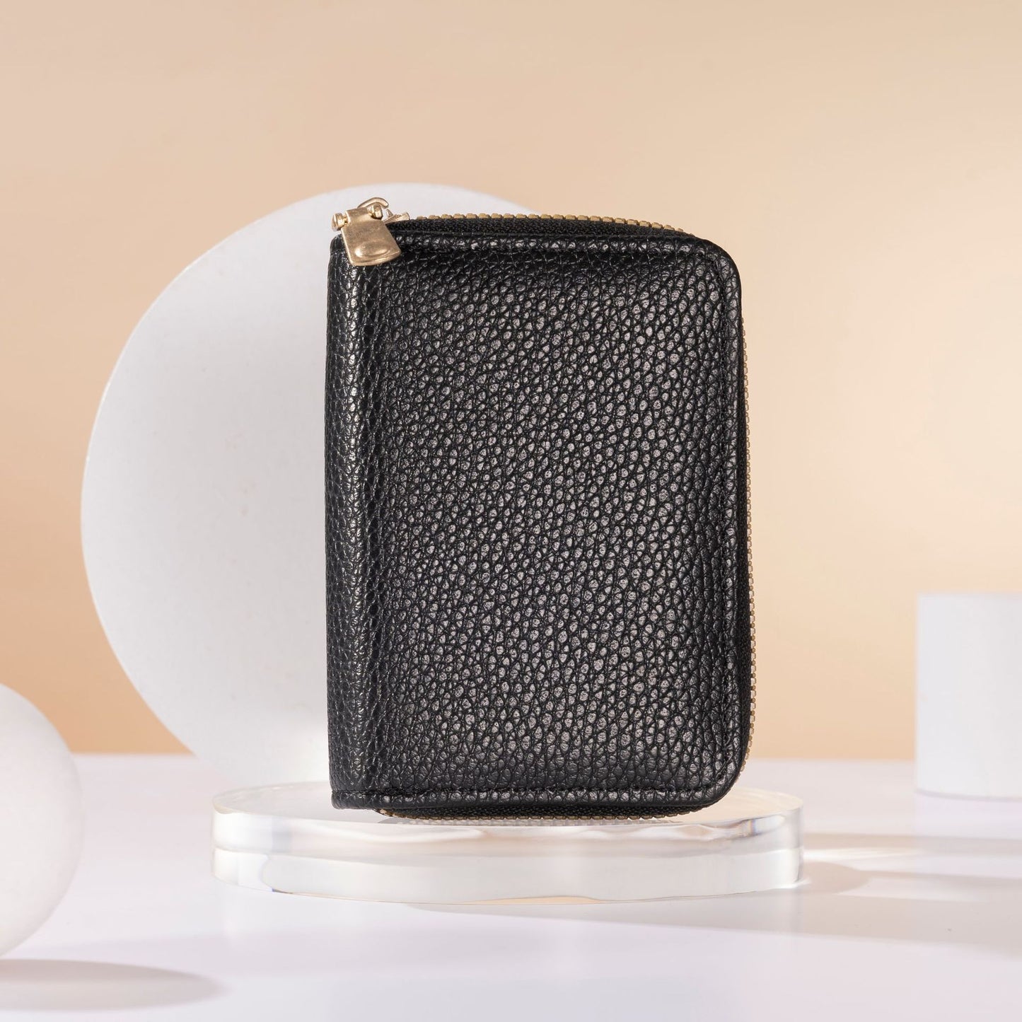 Lychee Pattern Accordion Card Holder