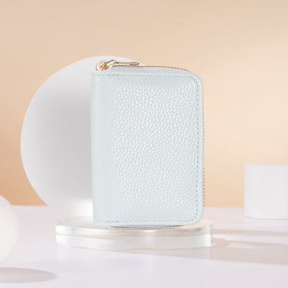 Lychee Pattern Accordion Card Holder