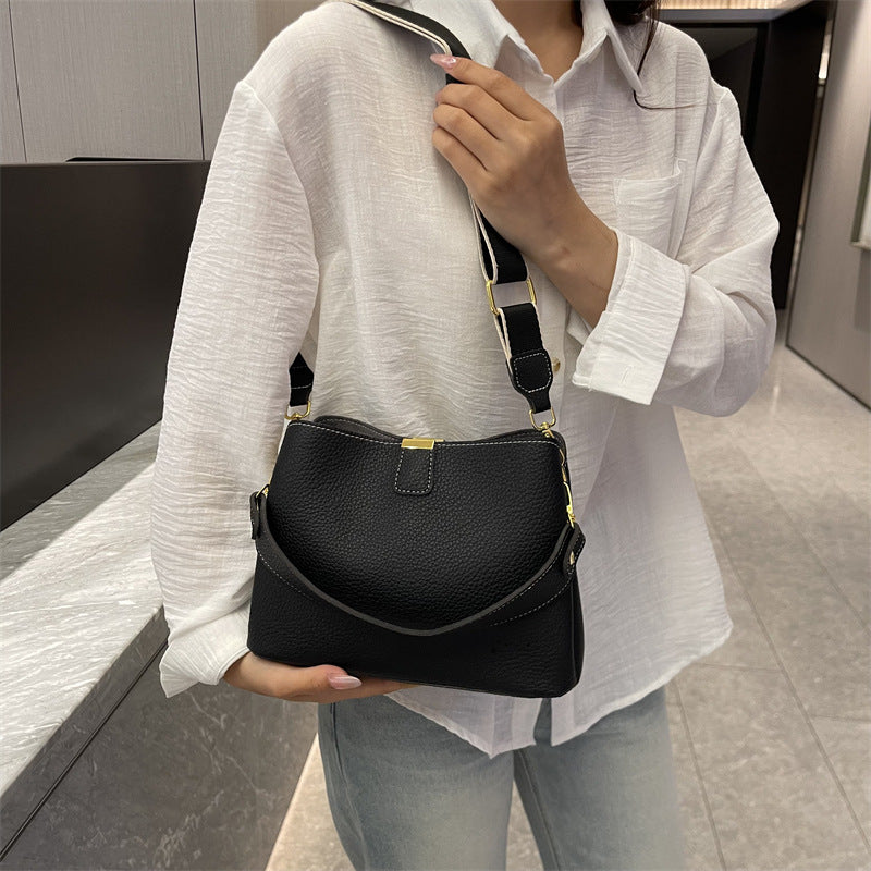 Lychee Pattern Shoulder Crossbody Bag
