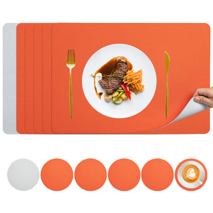 Lychee-patterned double-sided placemats