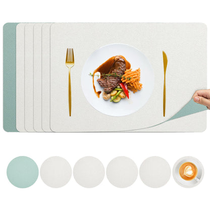 Lychee-patterned double-sided placemats