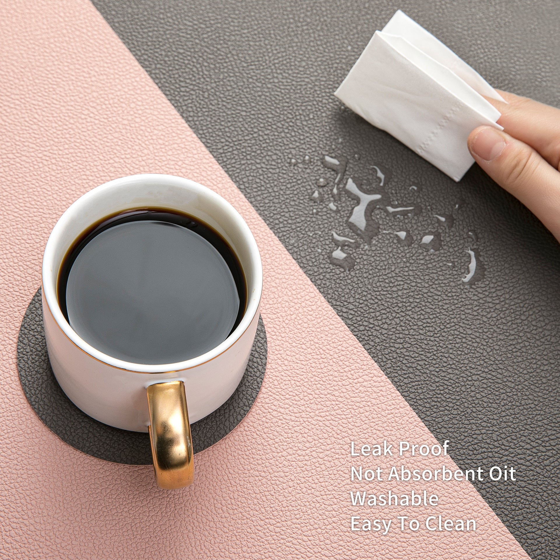 Lychee-patterned double-sided placemats