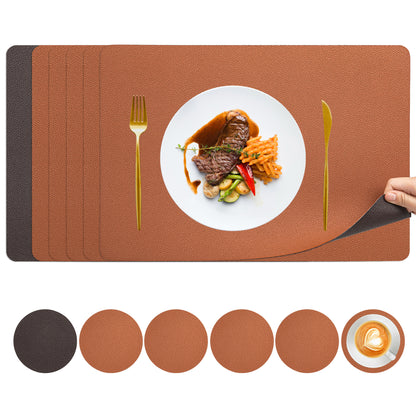 Lychee-patterned double-sided placemats