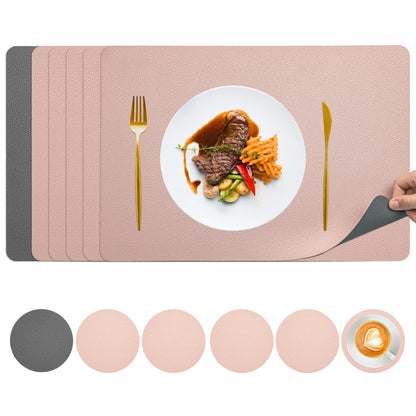 Lychee-patterned double-sided placemats