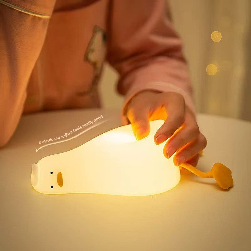 Lying-Flat Duck Night Light