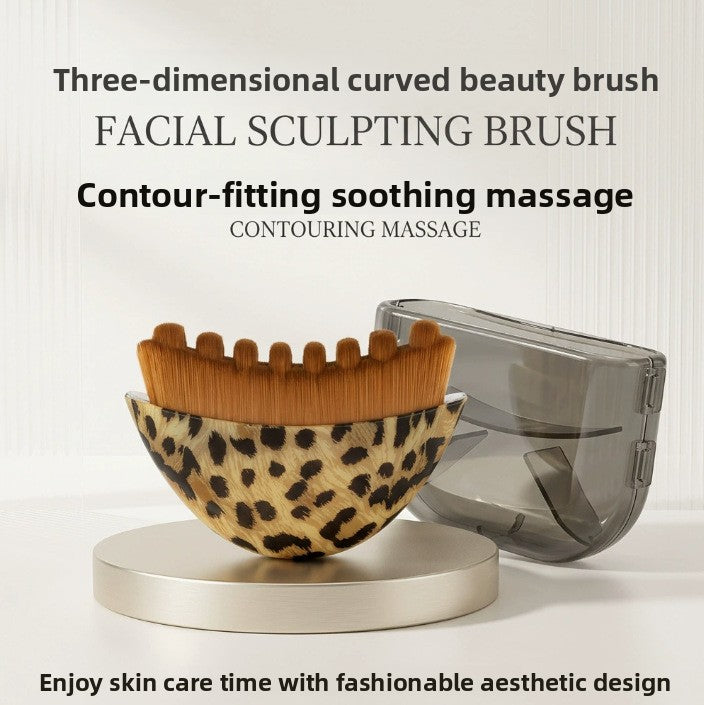 Lymphatic Contour Face Brush Facial Lymphatic Brush Contour Brush Body Massage Brush