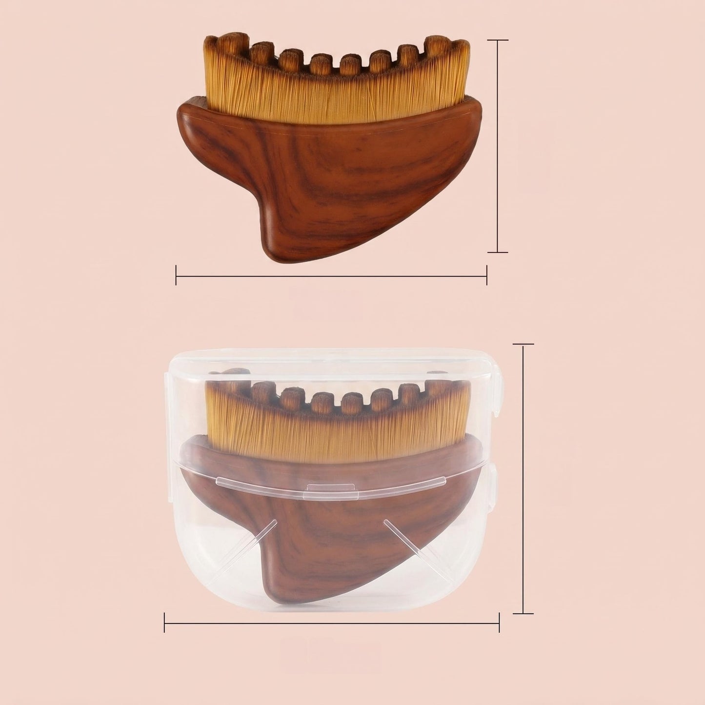 Lymphatic Contour Facial Massage Brush