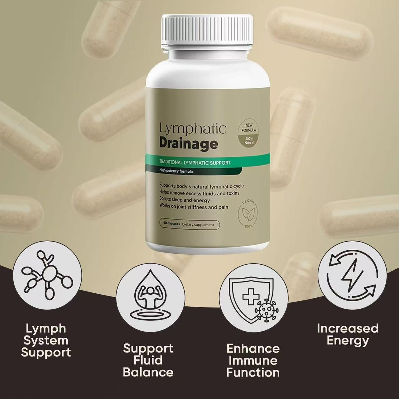 Lymphatic Drainage Body Capsules