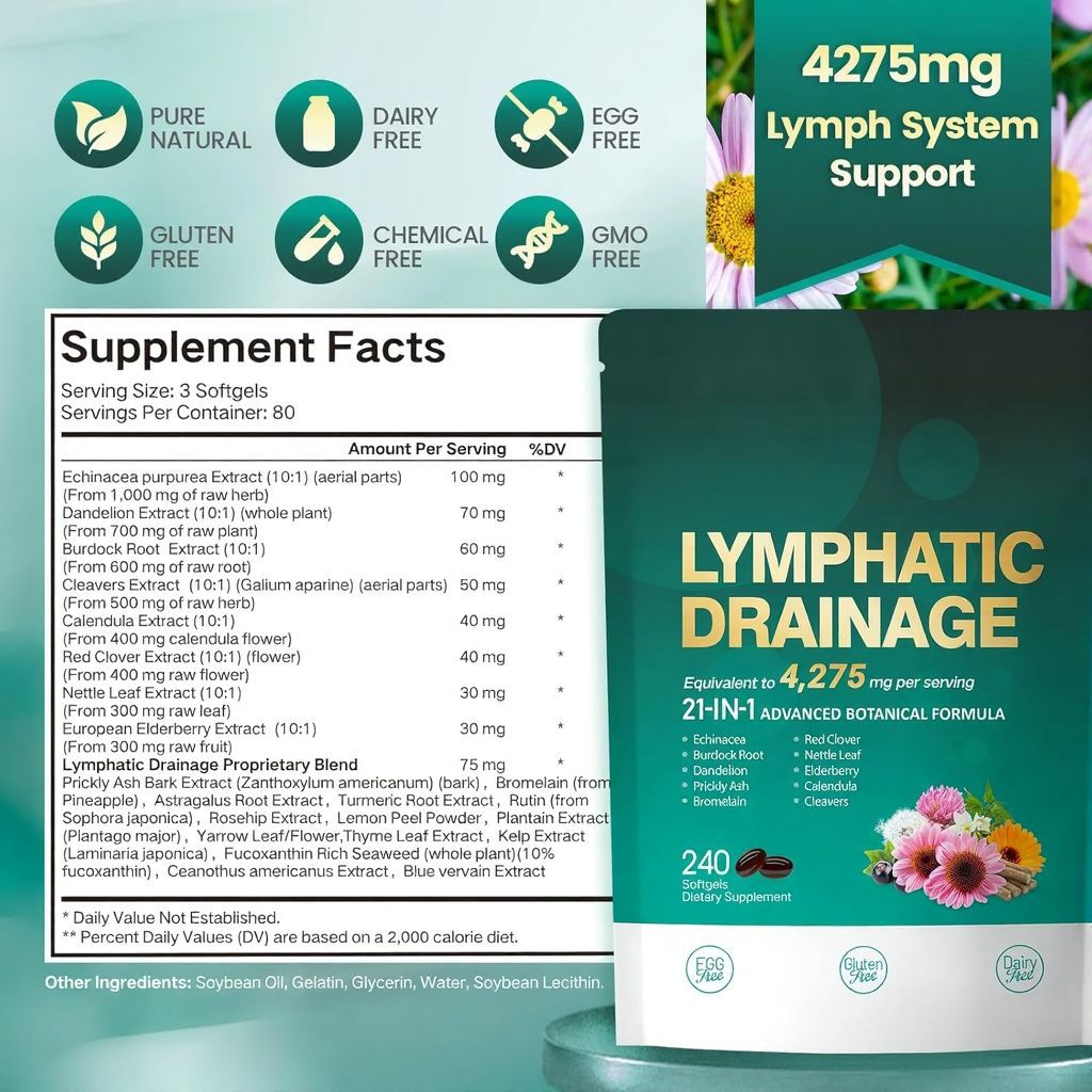 Lymphatic Soft Capsule
