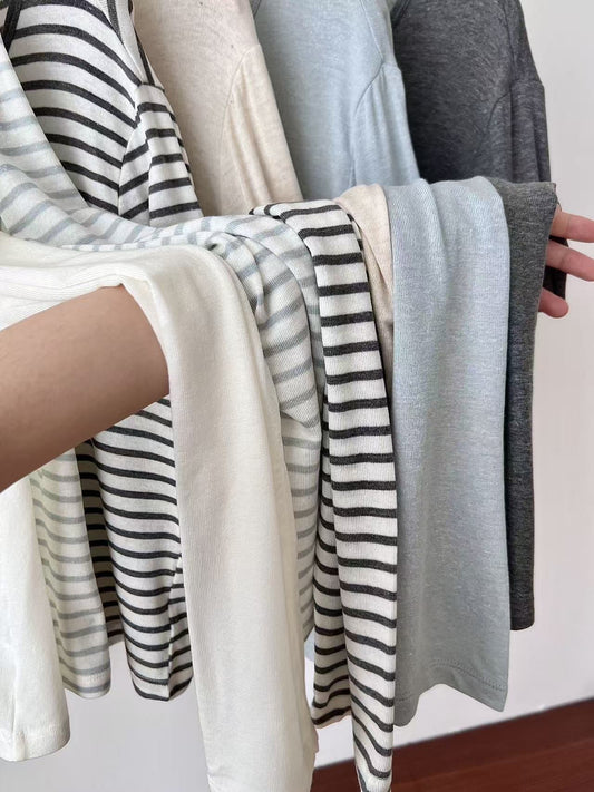 Lyocell Acetate Linen Cardigan