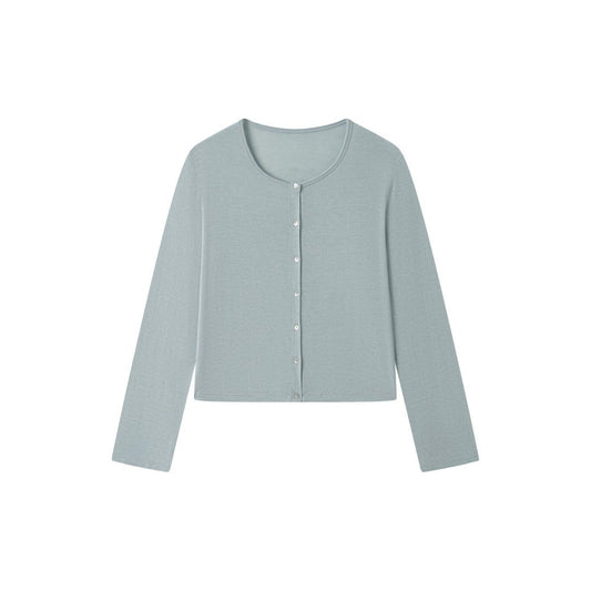 Lyocell Acetate Linen Cardigan