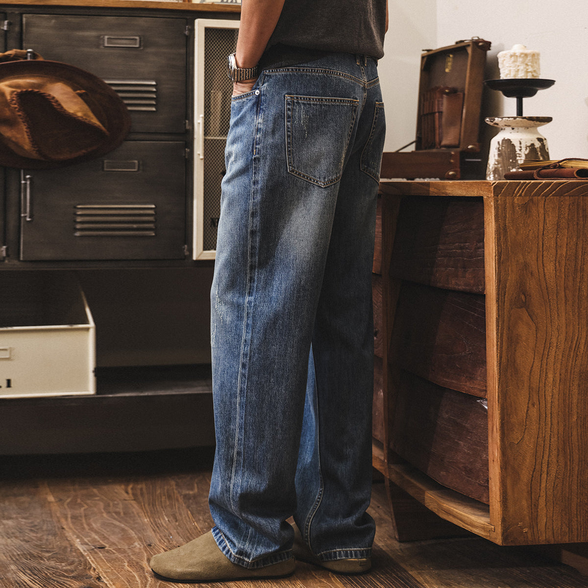Lyocell Cotton Casual Pants