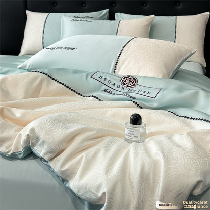 Lyocell Four-Piece Bedding Set Cool Feeling Silk-like