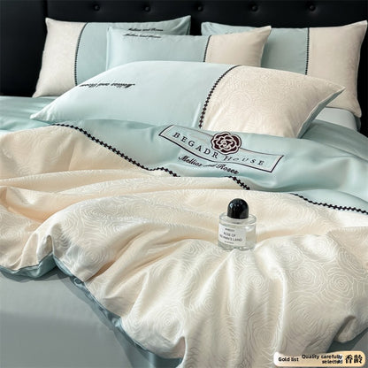 Lyocell Four-Piece Bedding Set Cool Feeling Silk-like