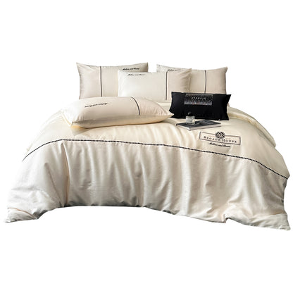 Lyocell Four-Piece Bedding Set Cool Feeling Silk-like