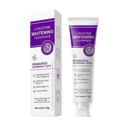 Lysozyme Whitening Toothpaste