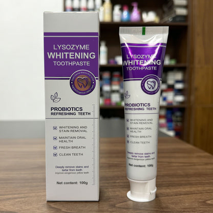 Lysozyme Whitening Toothpaste