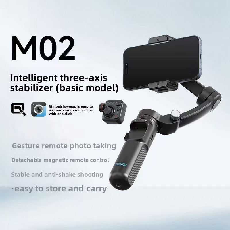M02 Smart AI Three-Axis Gimbal Stabilizer for Mobile Phones