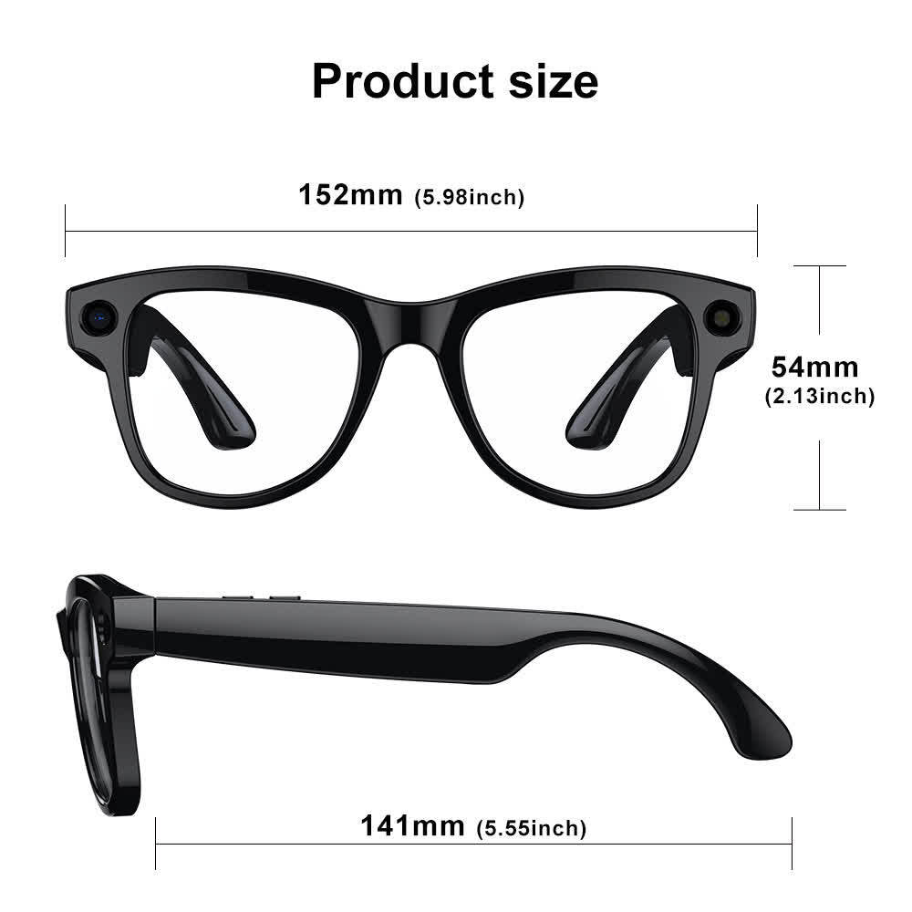 M02 Ultra AI Camera Glasses