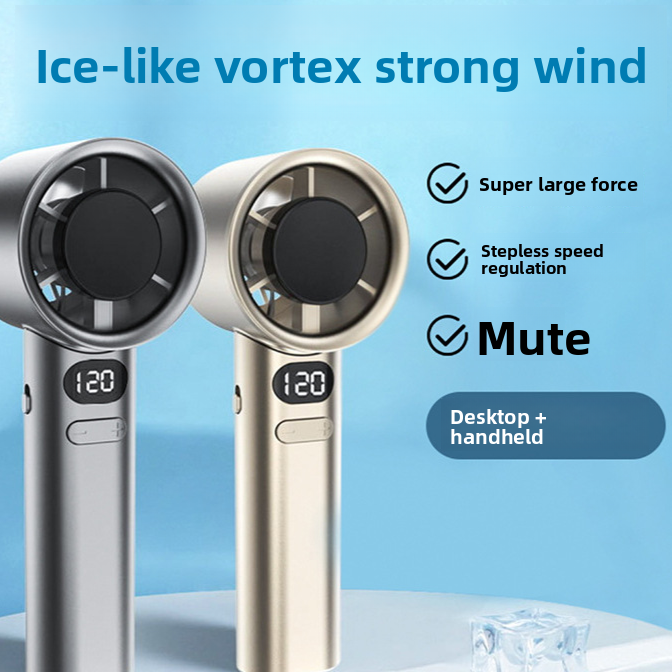 M11 Portable Handheld Fan with High Speed Turbine