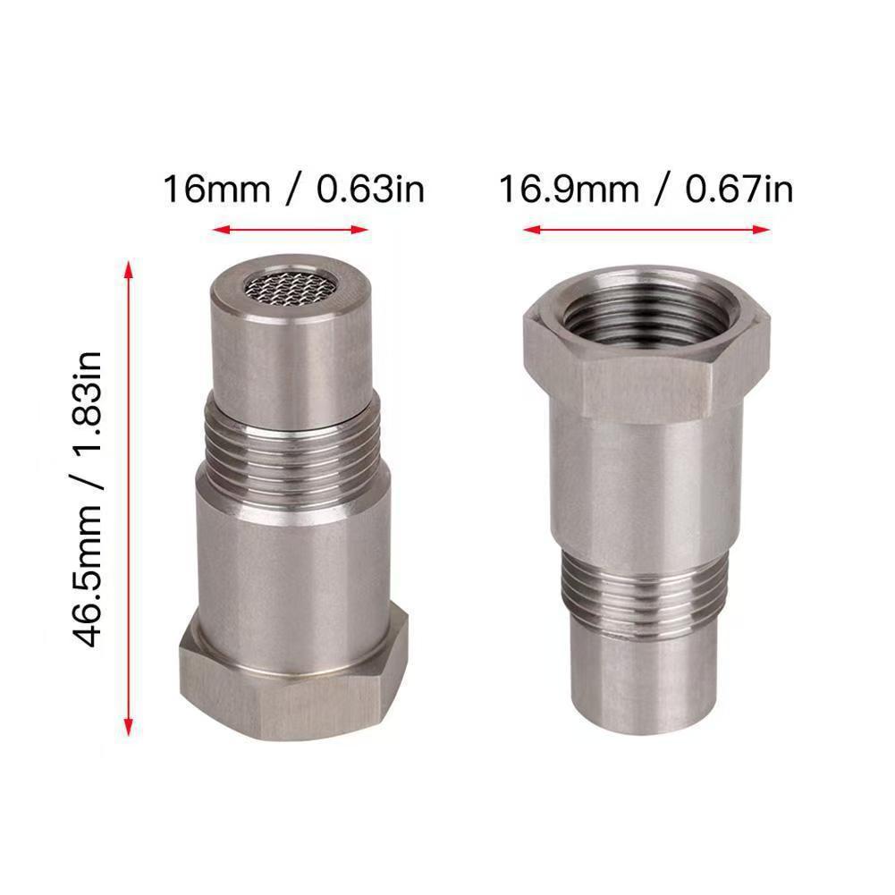 M18x1.5 Car Oxygen Sensor with Filter Tube and Adapter