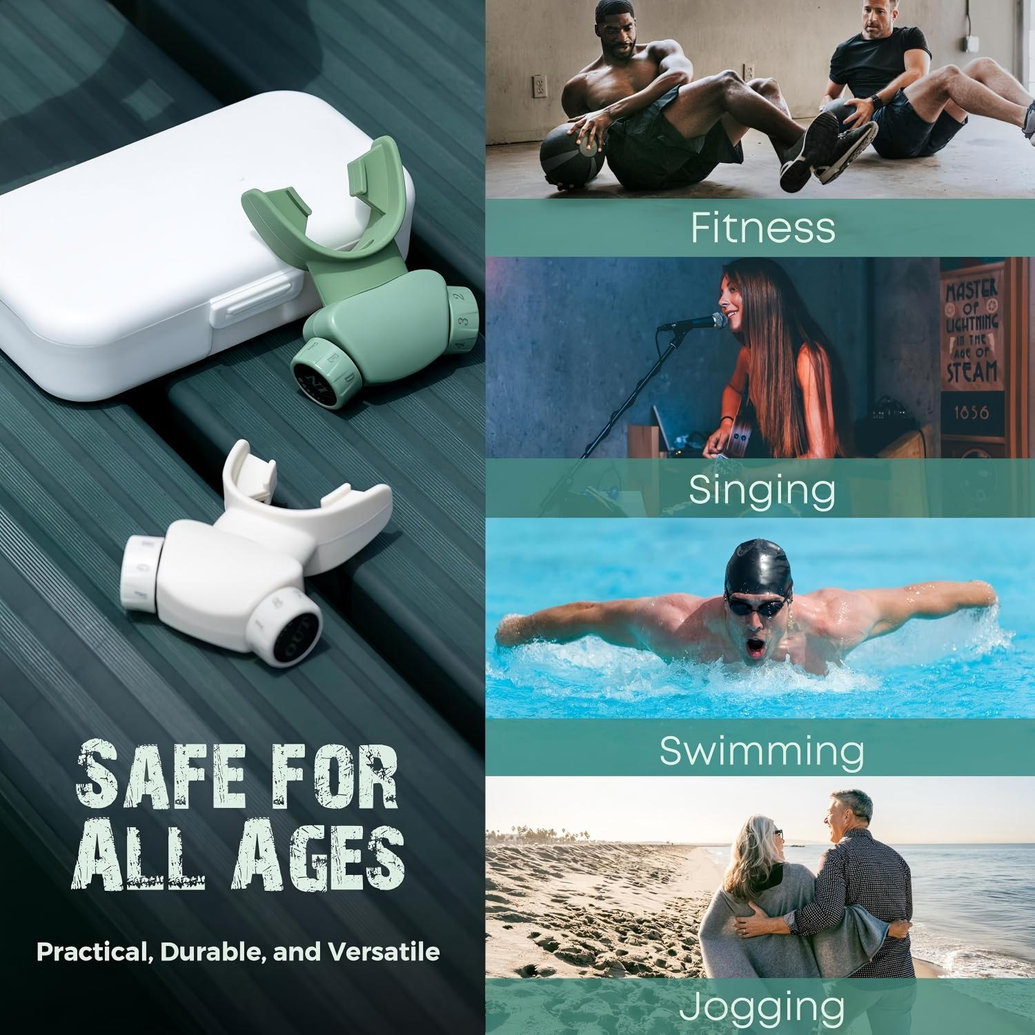 M1 Adjustable Breathing Trainer for Lung Exercise