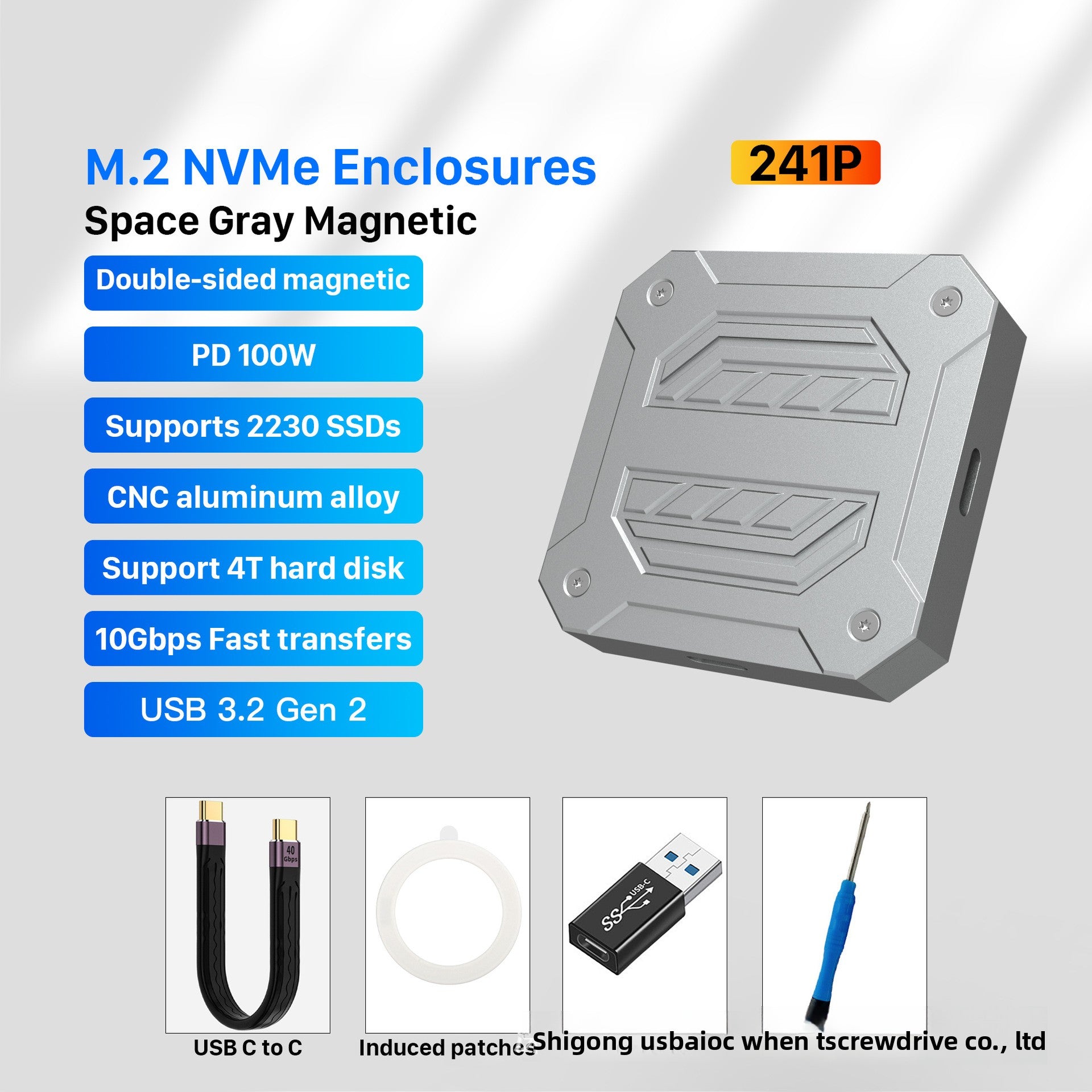 M2 Solid State Drive Box