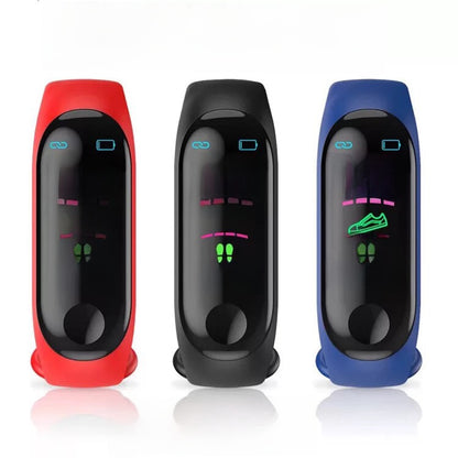 M3 Color Screen Smart Bracelet with Heart Rate Monitoring