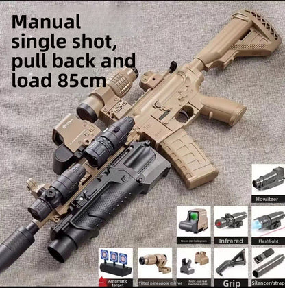 M416 Electric Toy Gun with Soft Bullets and Targets