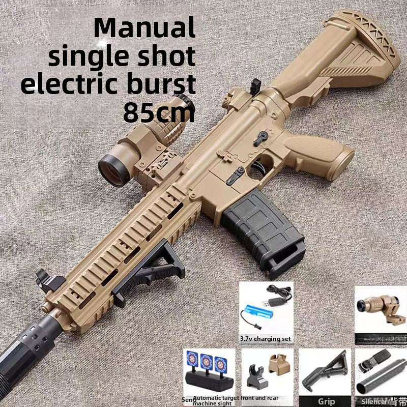 M416 Electric Toy Gun with Soft Bullets and Targets