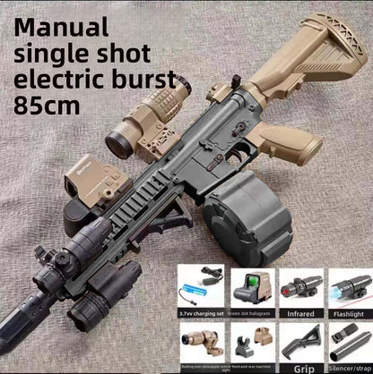M416 Electric Toy Gun with Soft Bullets and Targets