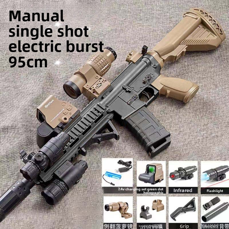 M416 Electric Toy Gun with Soft Bullets and Targets