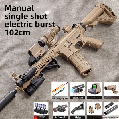 M416 Electric Toy Gun with Soft Bullets and Targets