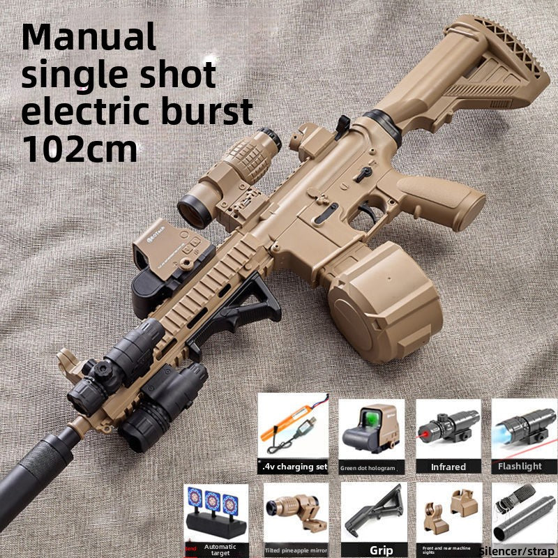 M416 Electric Toy Gun with Soft Bullets and Targets
