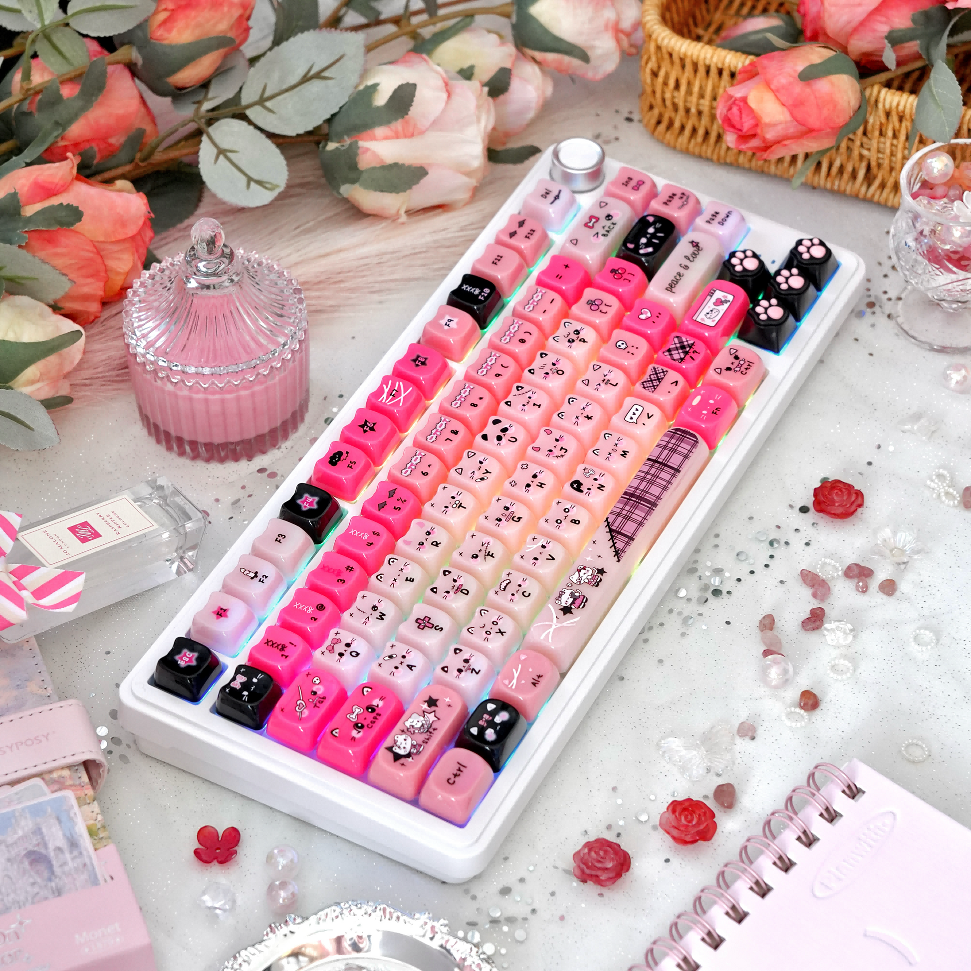 M75 Three-Mode Custom Mechanical Keyboard