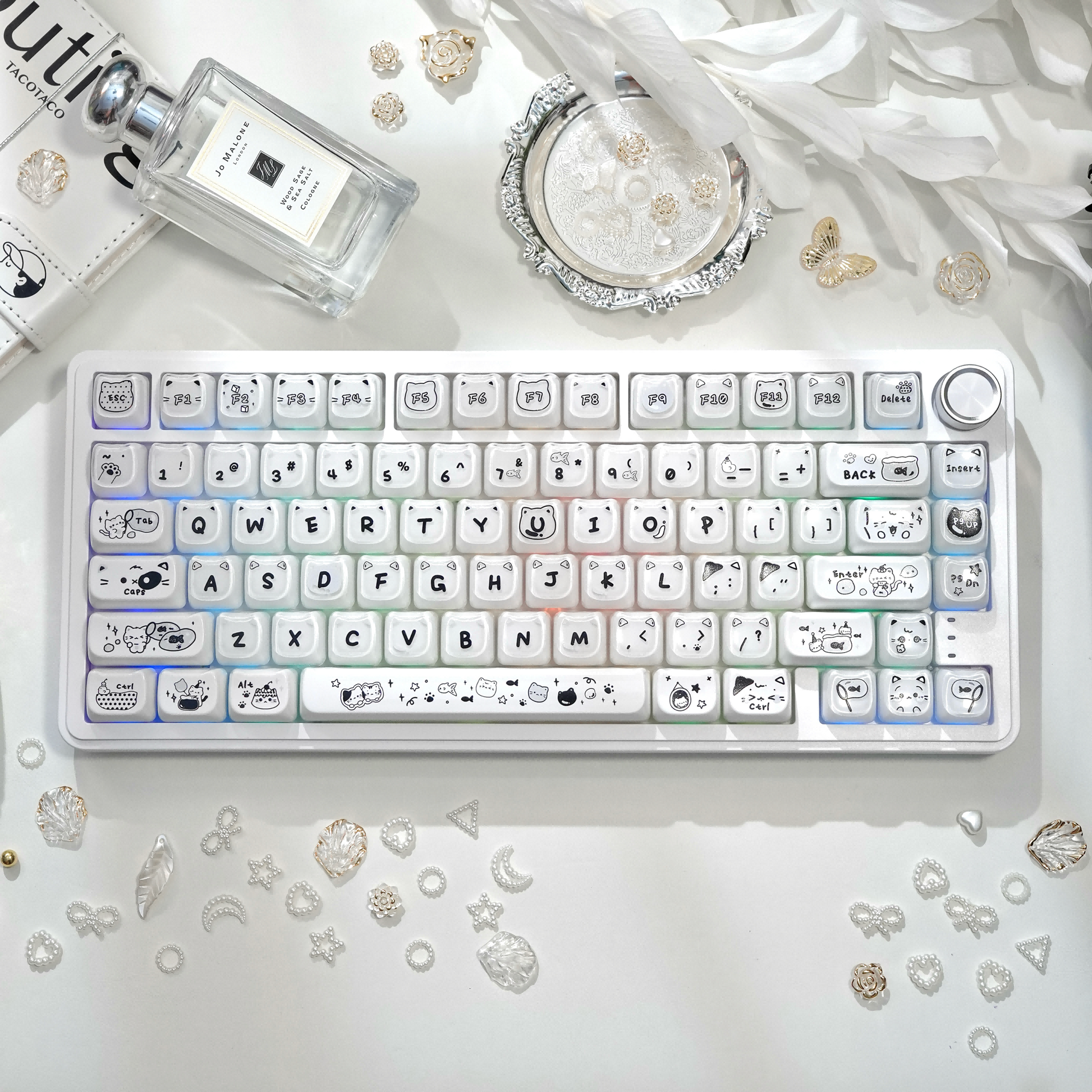 M75 Three-Mode Custom Mechanical Keyboard