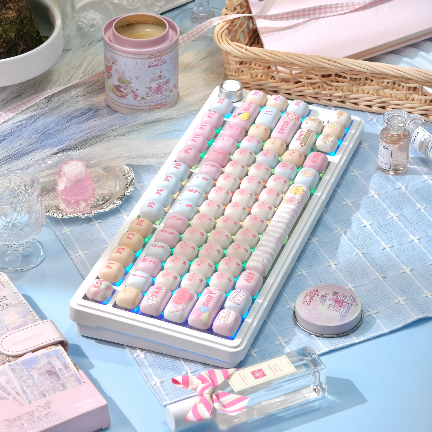 M75 Three-Mode Custom Mechanical Keyboard