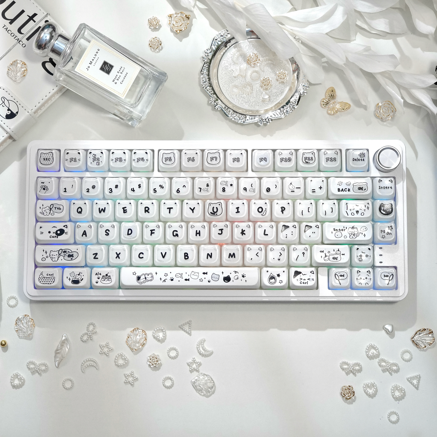 M75 Three-Mode Custom Mechanical Keyboard