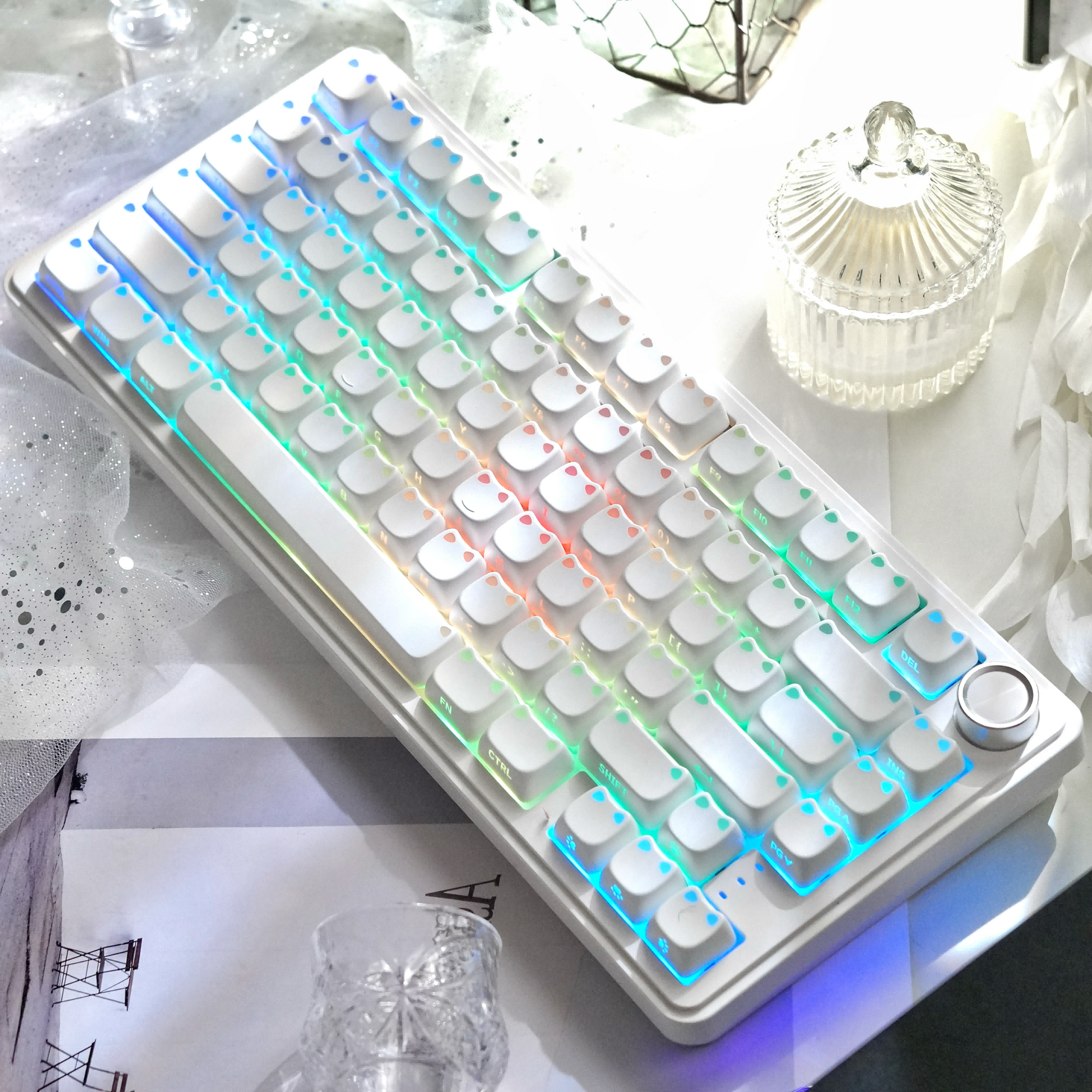 M75 Three-Mode Custom Mechanical Keyboard